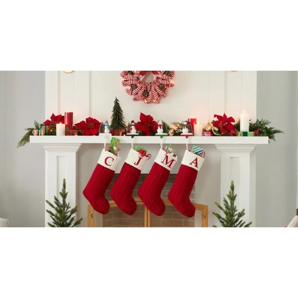 Christmas Stocking St Nicholas Square monogram “G” - Picture 2 of 2